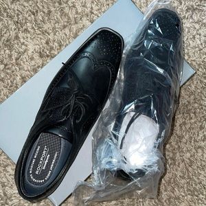 Rockport Black wingtip dress shoes